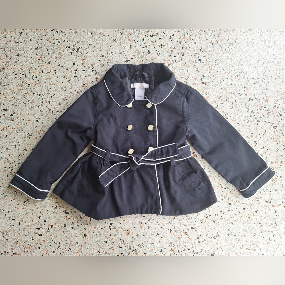 Janine and Jack Piped Trench Coat